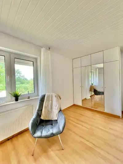 FeWo-Julius am Weser-Sandstrand – EG in Berne – Schlafzimmer
