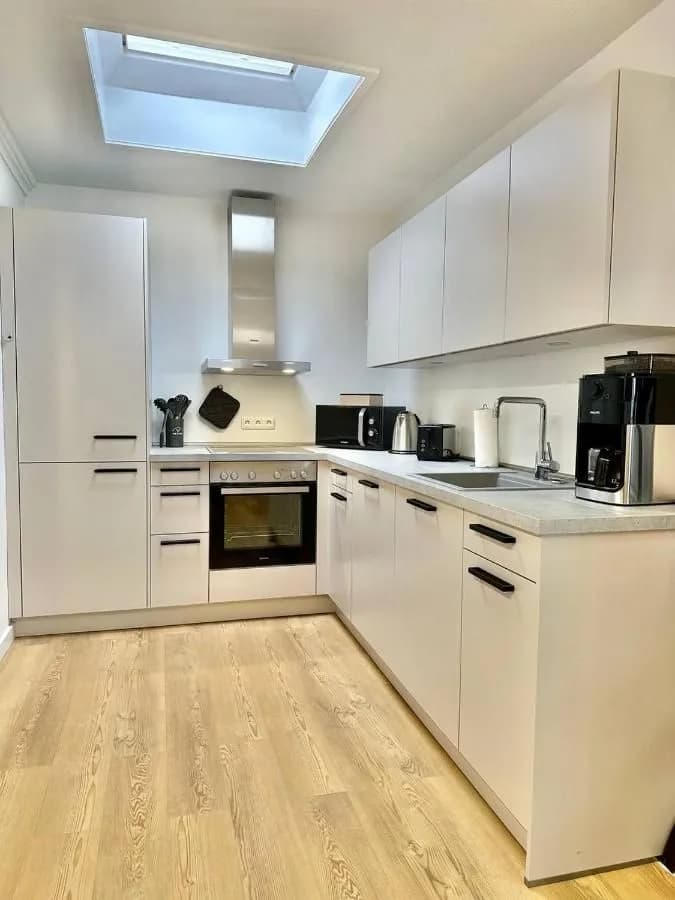 City-Penthouse mit Dachterrasse in der Fußgängerzone in Oldenburg – Gesamtansicht