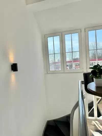 Sonniges Ferienhaus Nadorster Straße in Oldenburg – Wohnbereich