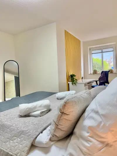 Gemütliche Ferienwohnung mit Terrasse — Nordstraße 28 in Oldenburg – Wohnbereich