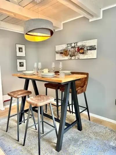 Gemütliche Maisonettewohnung mit Dachterrasse am Schloss in Oldenburg – Gesamtansicht