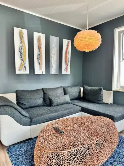 Großes City-Ferienhaus mit Terrasse, Grill und Parkplatz in Oldenburg – Küche