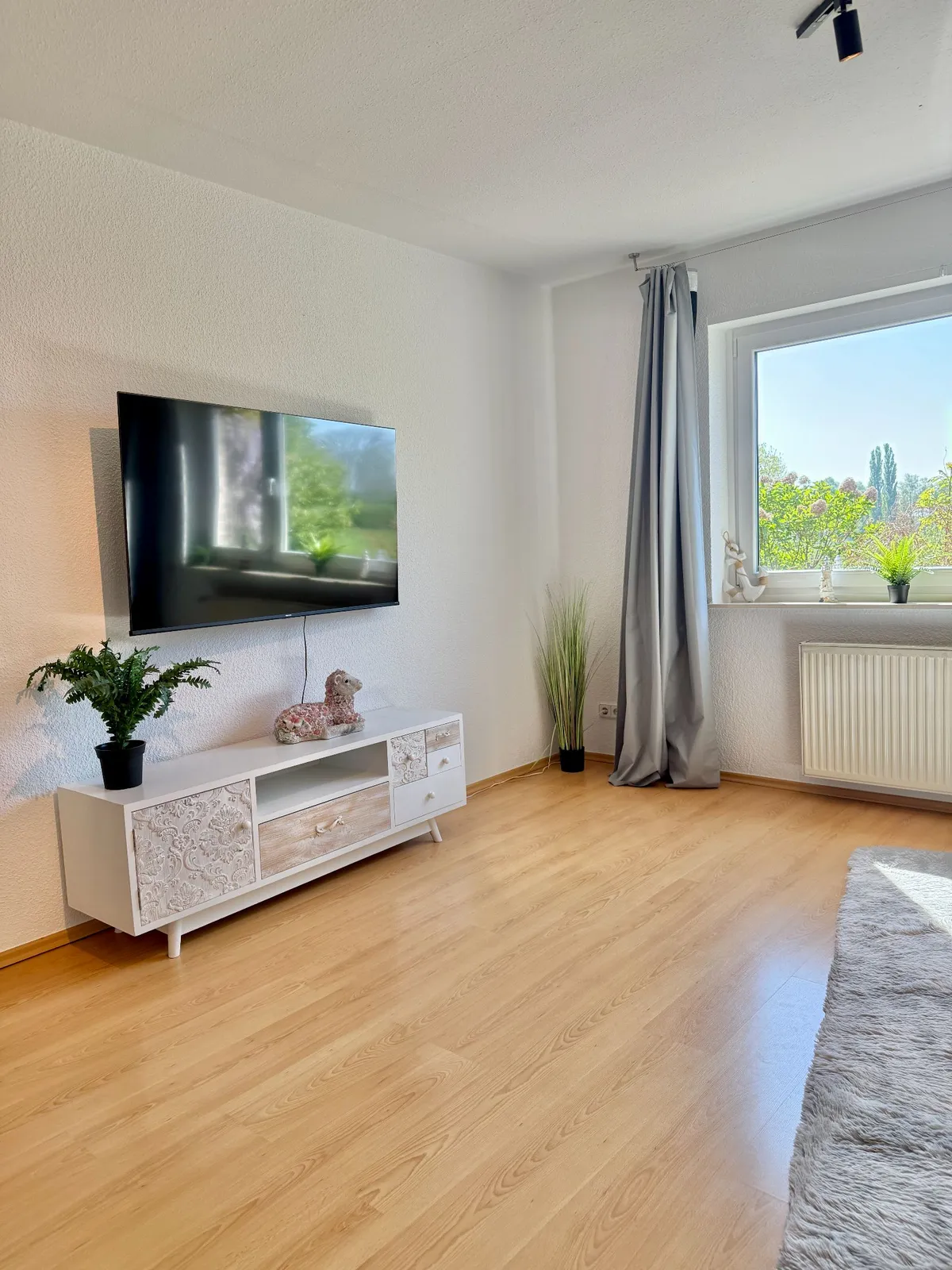 FeWo-Julius am Weser-Sandstrand – Wohnbereich