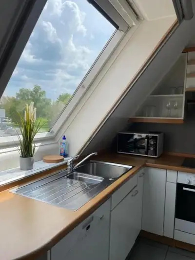 FeWo-Julius am Weser-Sandstrand – OG in Berne – Badezimmer