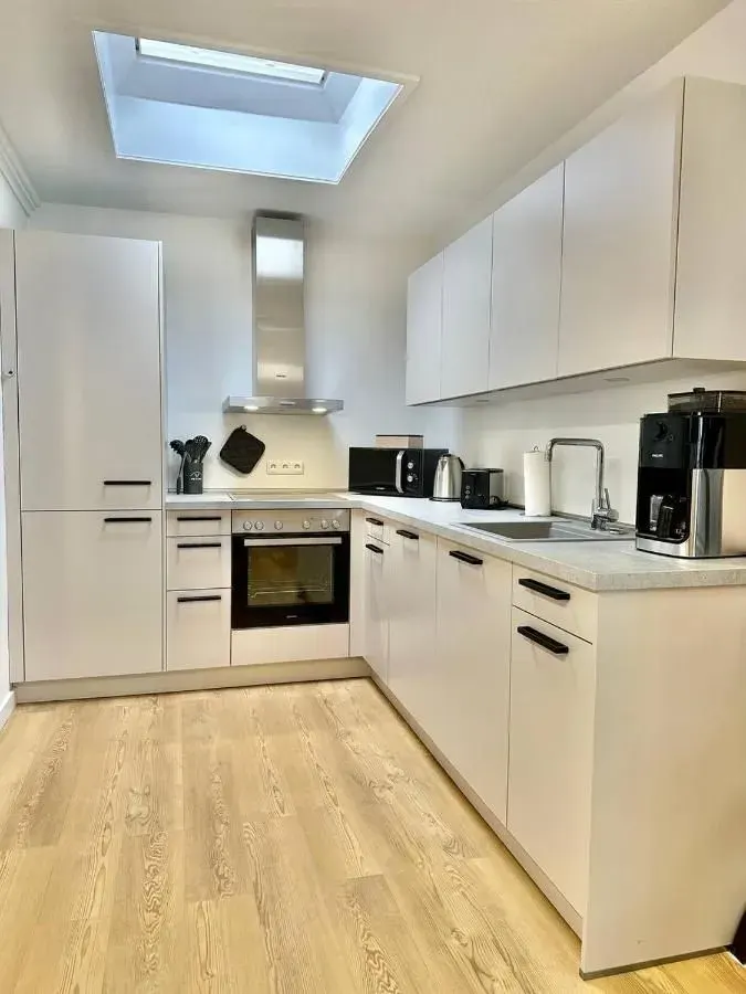 City-Penthouse mit Dachterrasse in der Fußgängerzone in Oldenburg – Gesamtansicht